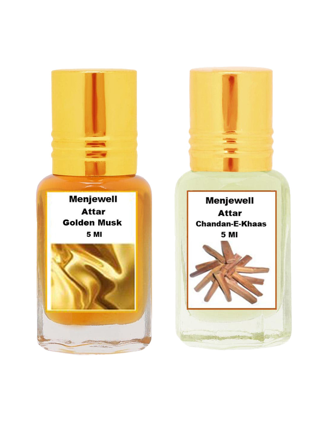 Menjewell Chandan-E-Khaas Golden Musk Attar