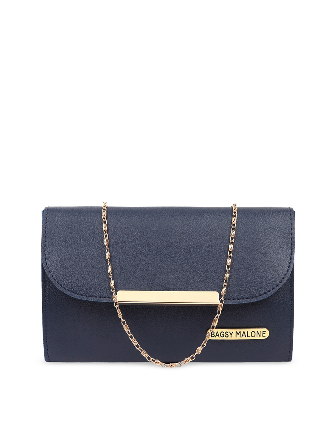 Bagsy Malone Blue Solid Sling Bag