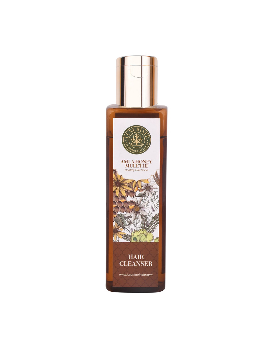 LUXURIATE Brown Amla & HoneyHair Fall Control Shampoo