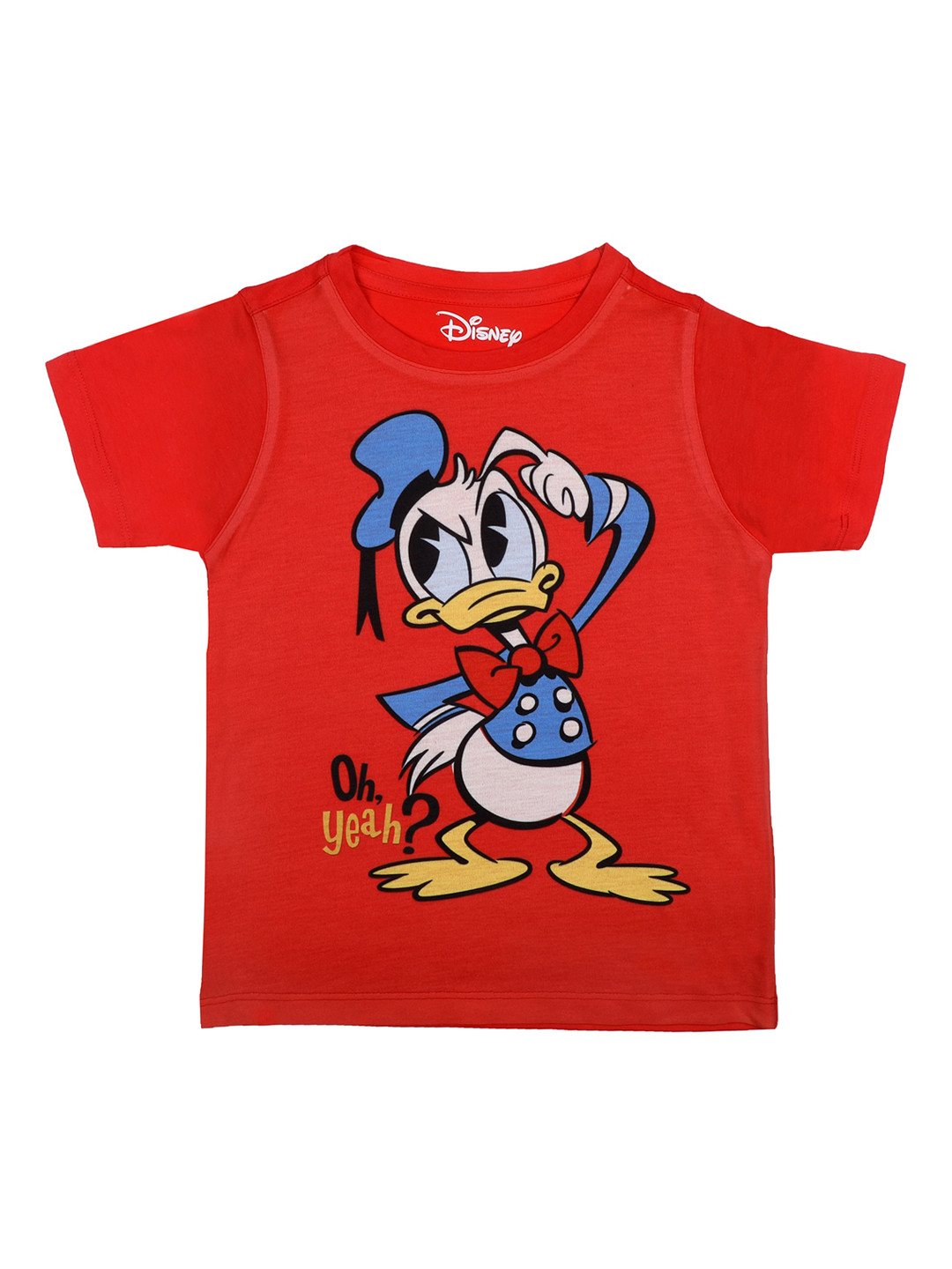 Disney by Wear Your Mind Boys Red Donald Duck Print T-shirt