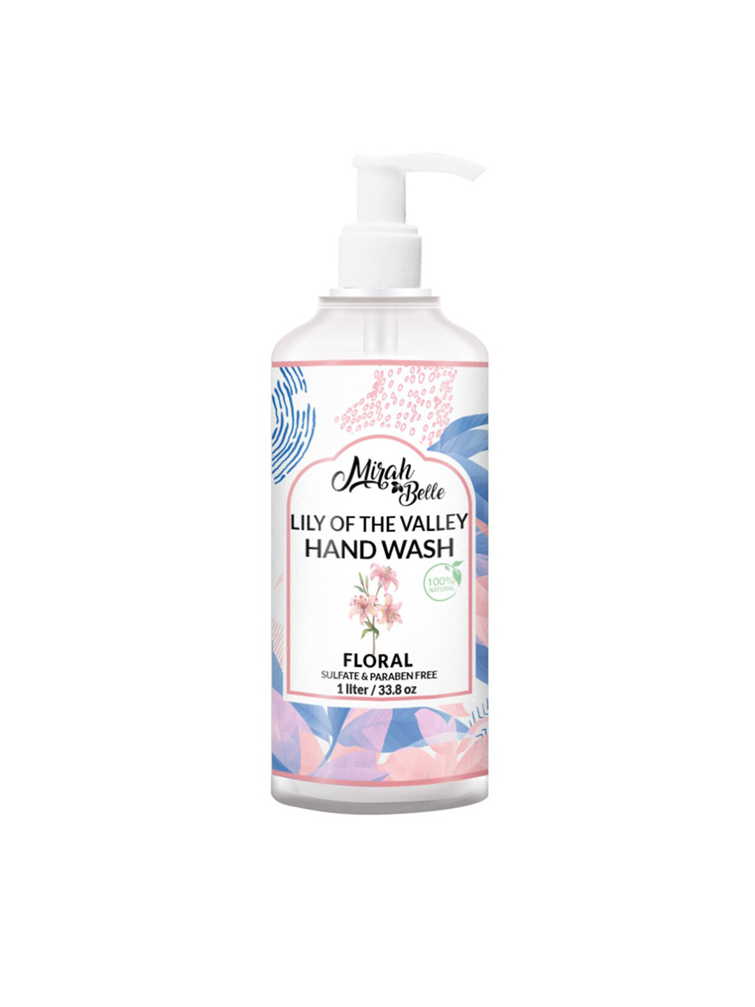 Mirah Belle Unisex White Lily Hand Wash 1000 ml