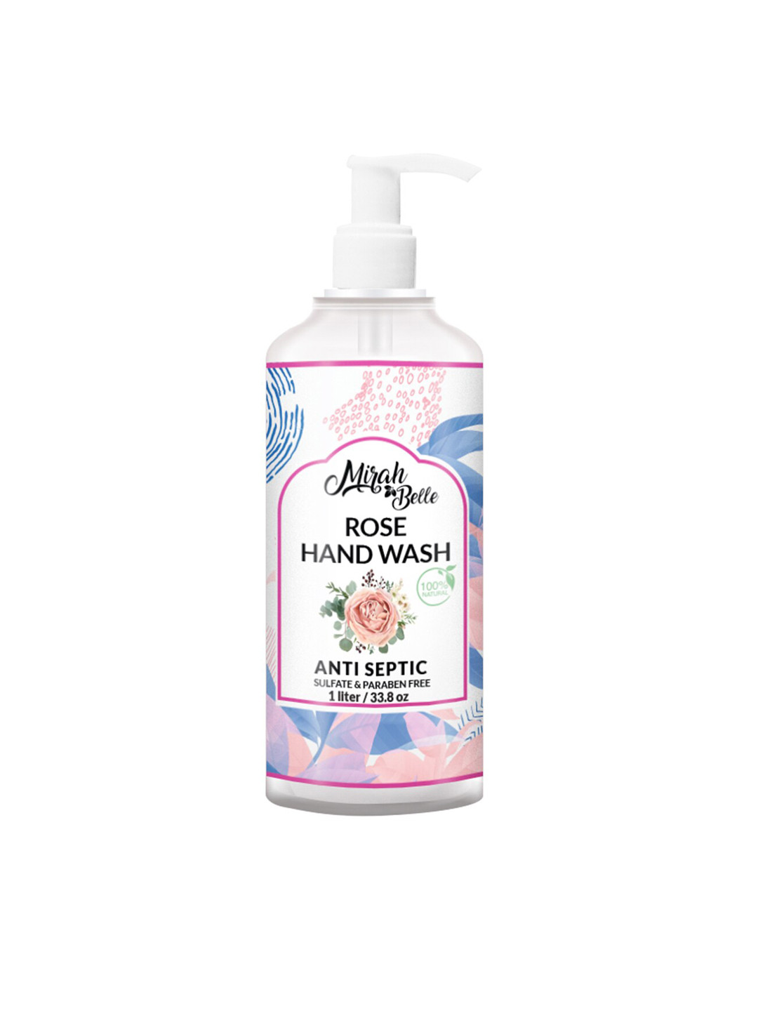 Mirah Belle Unisex White Rose Hand Wash 1000 ml