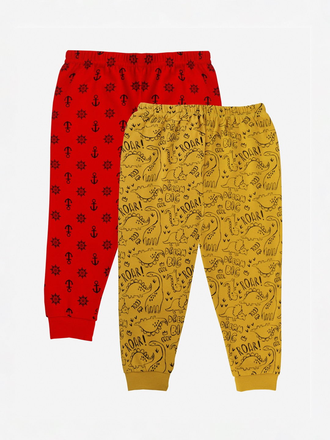 x2o Kids Pack Of 2 Printed Cotton Lounge Pants