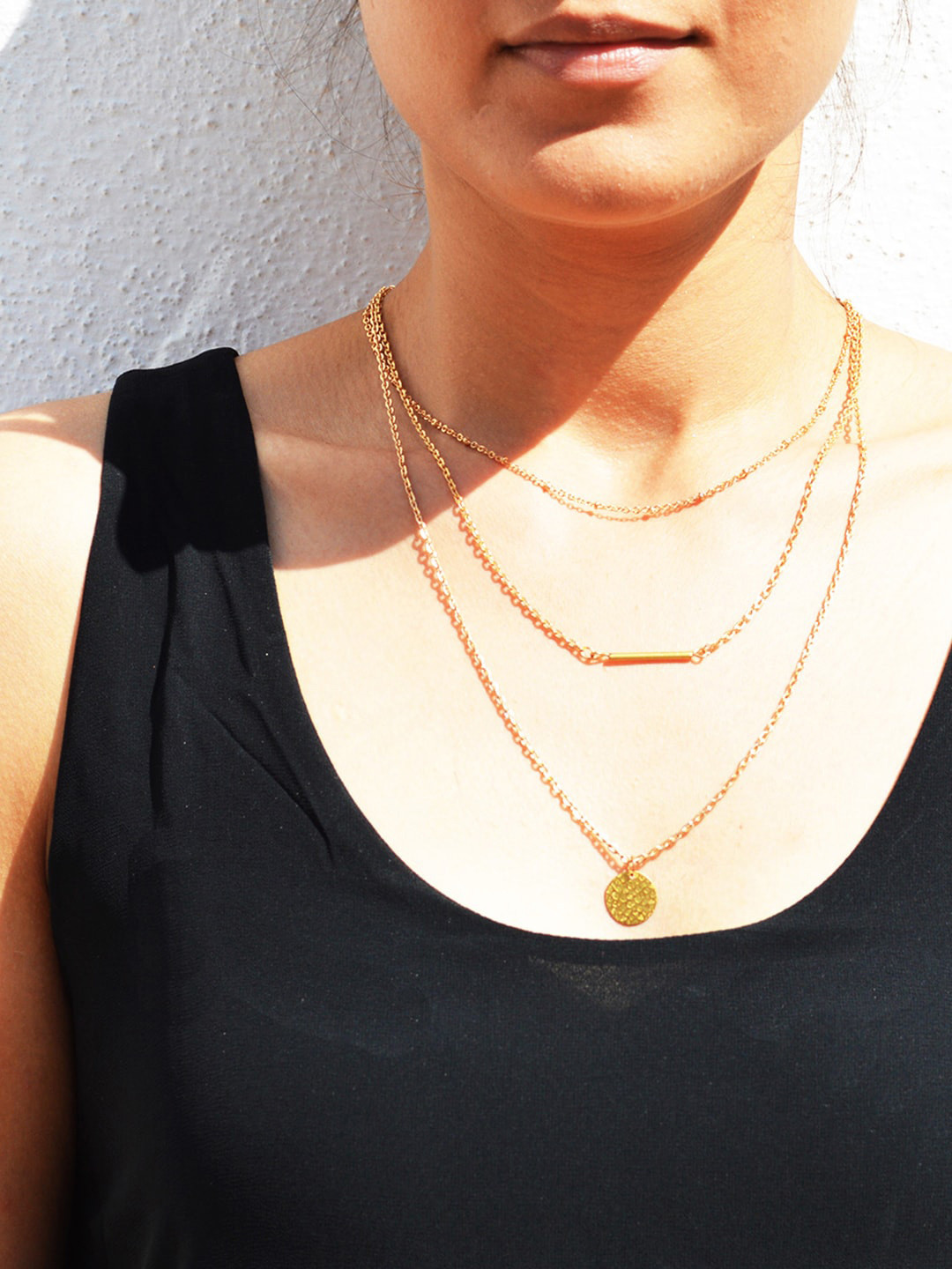 JOKER & WITCH Gold-Plated Layered Necklace