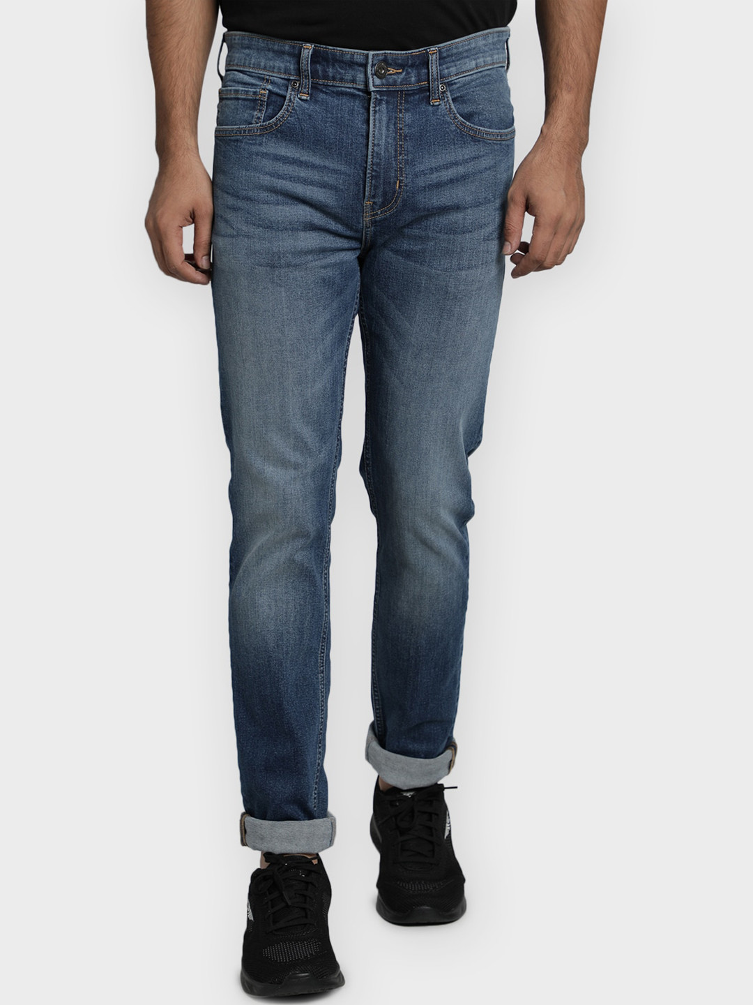 Red Tape Men Blue Skinny Fit Jeans