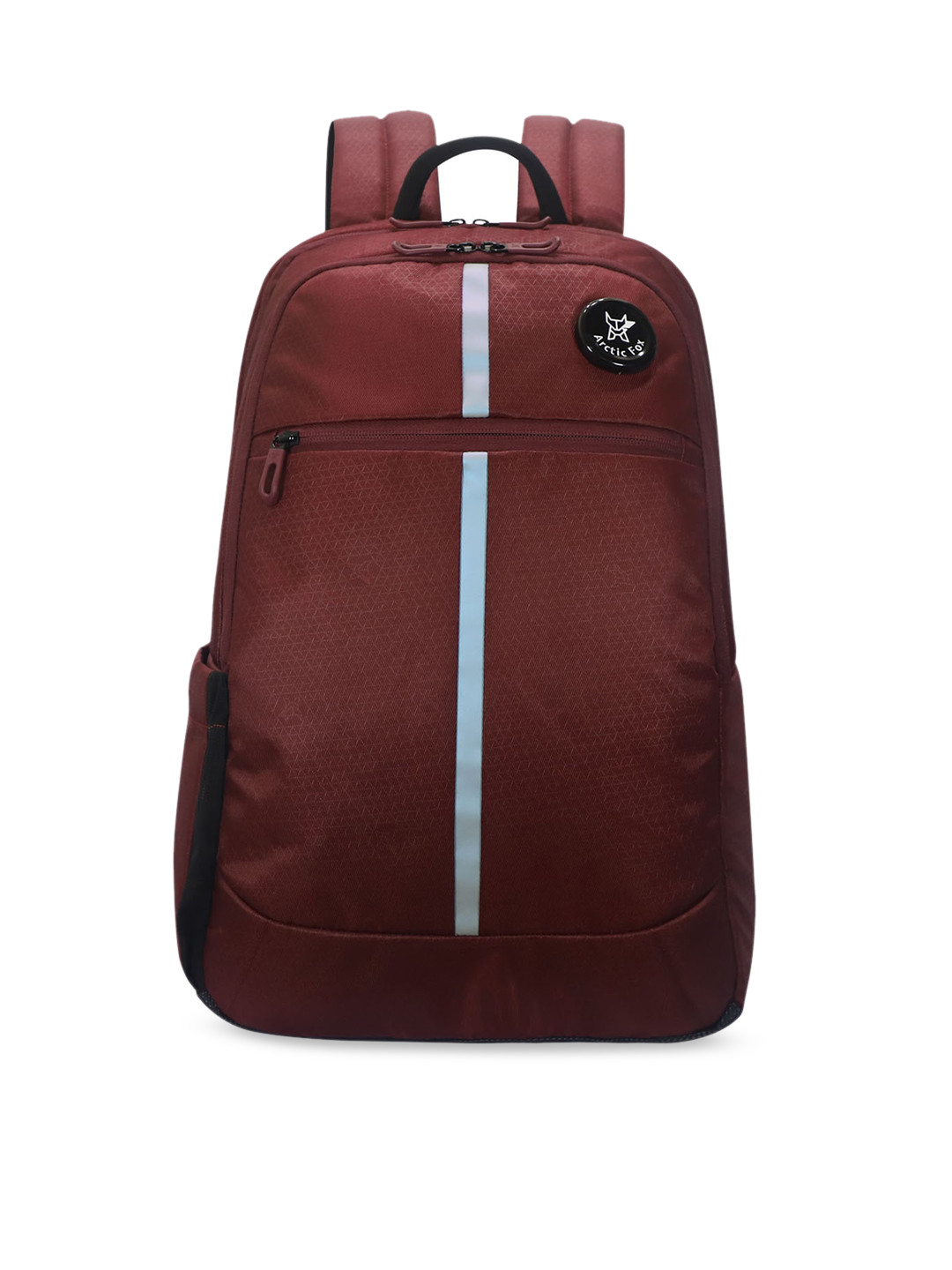 Arctic Fox Unisex Maroon & Turquoise Blue Solid 15 Inch Laptop Bag