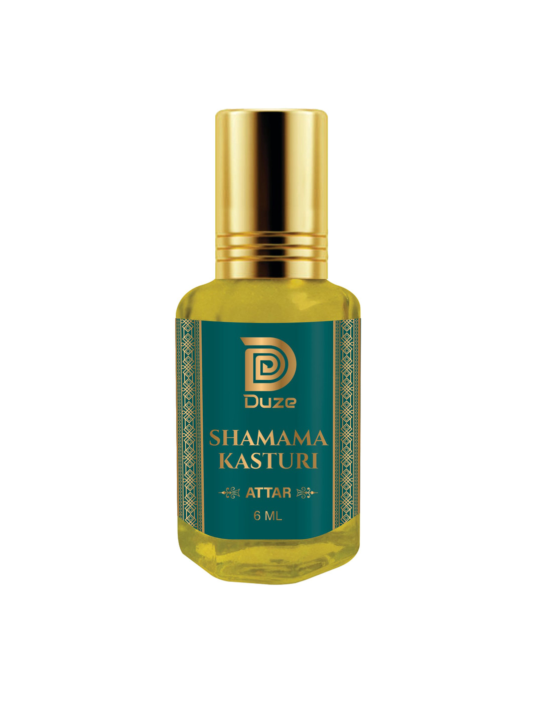 Duze Natural Shamama Kasturi Attar Alcohol Free Unique And Long Lasting With Roller 6 ml