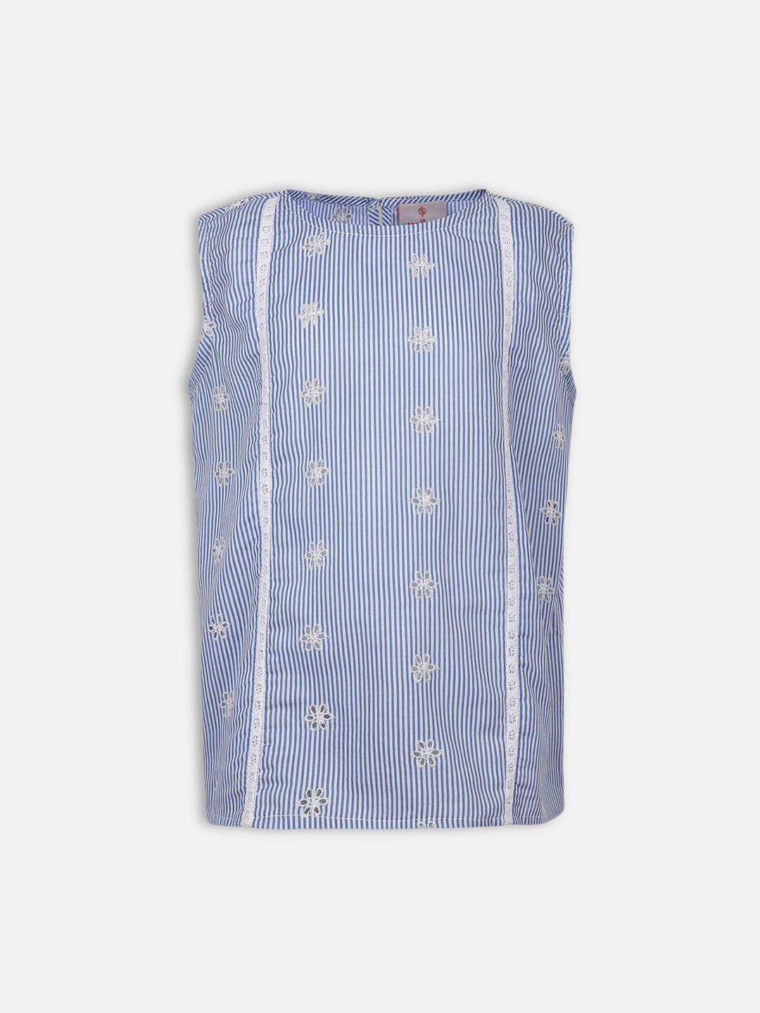 Oxolloxo Blue Striped Top