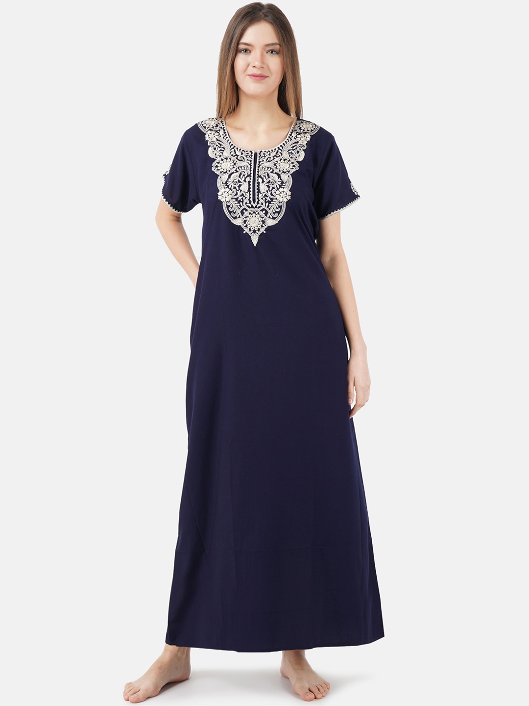 Pure cotton nighty myntra store