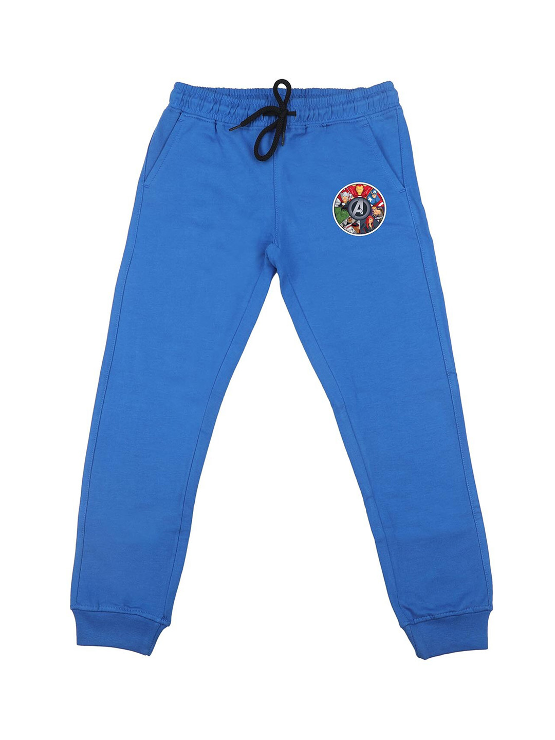 Marvel by Wear Your Mind Boys Blue Solid Marvel Avengers Straight-Fit Joggers