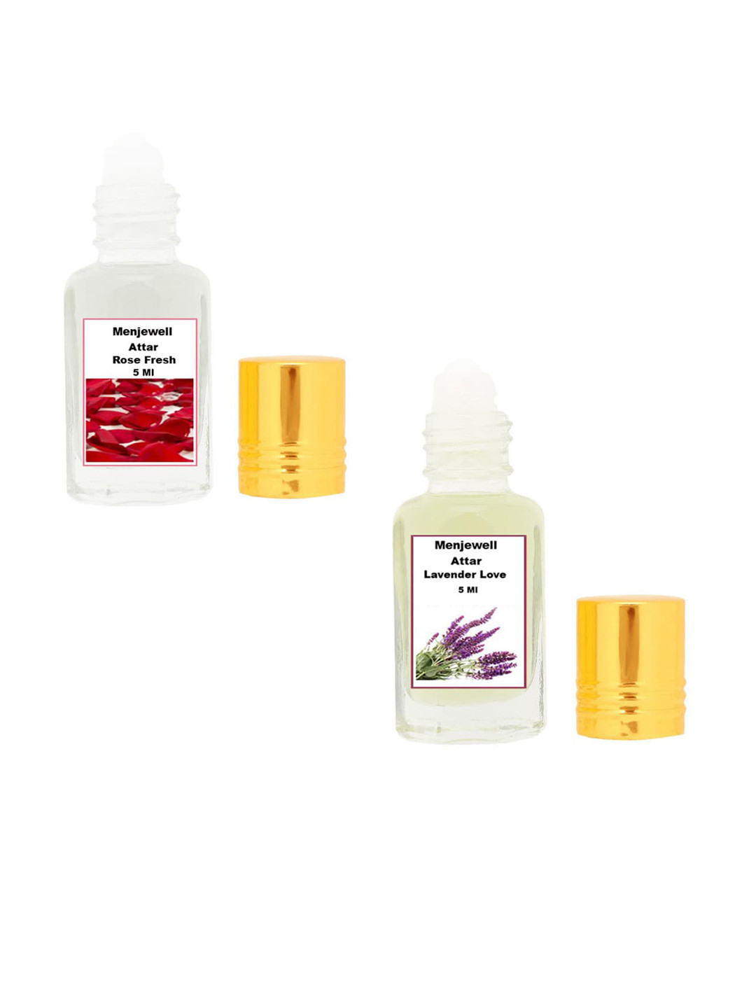 Menjewell Rose Fresh & Lavender Love Attar
