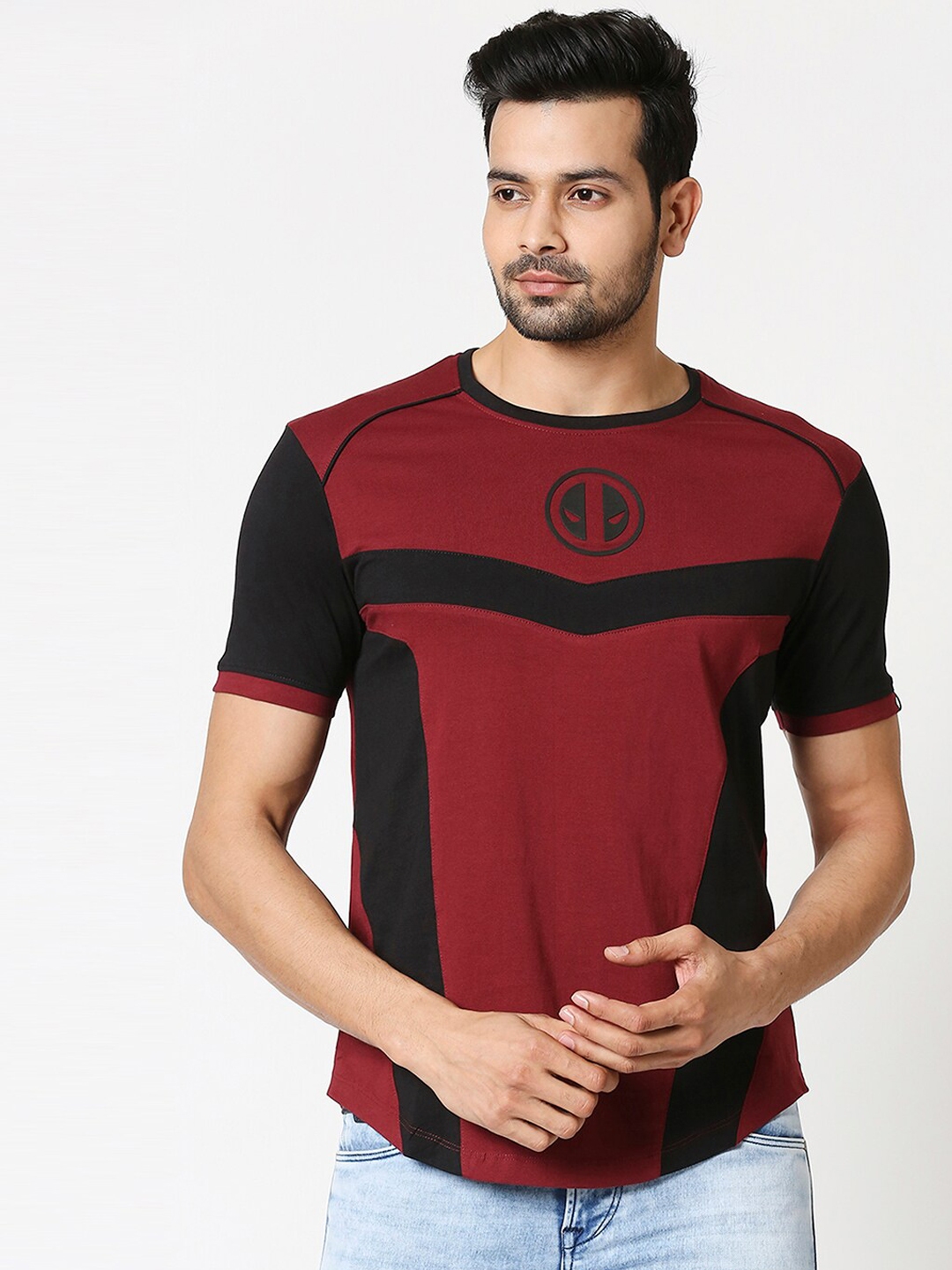 Deadpool t 2025 shirt myntra
