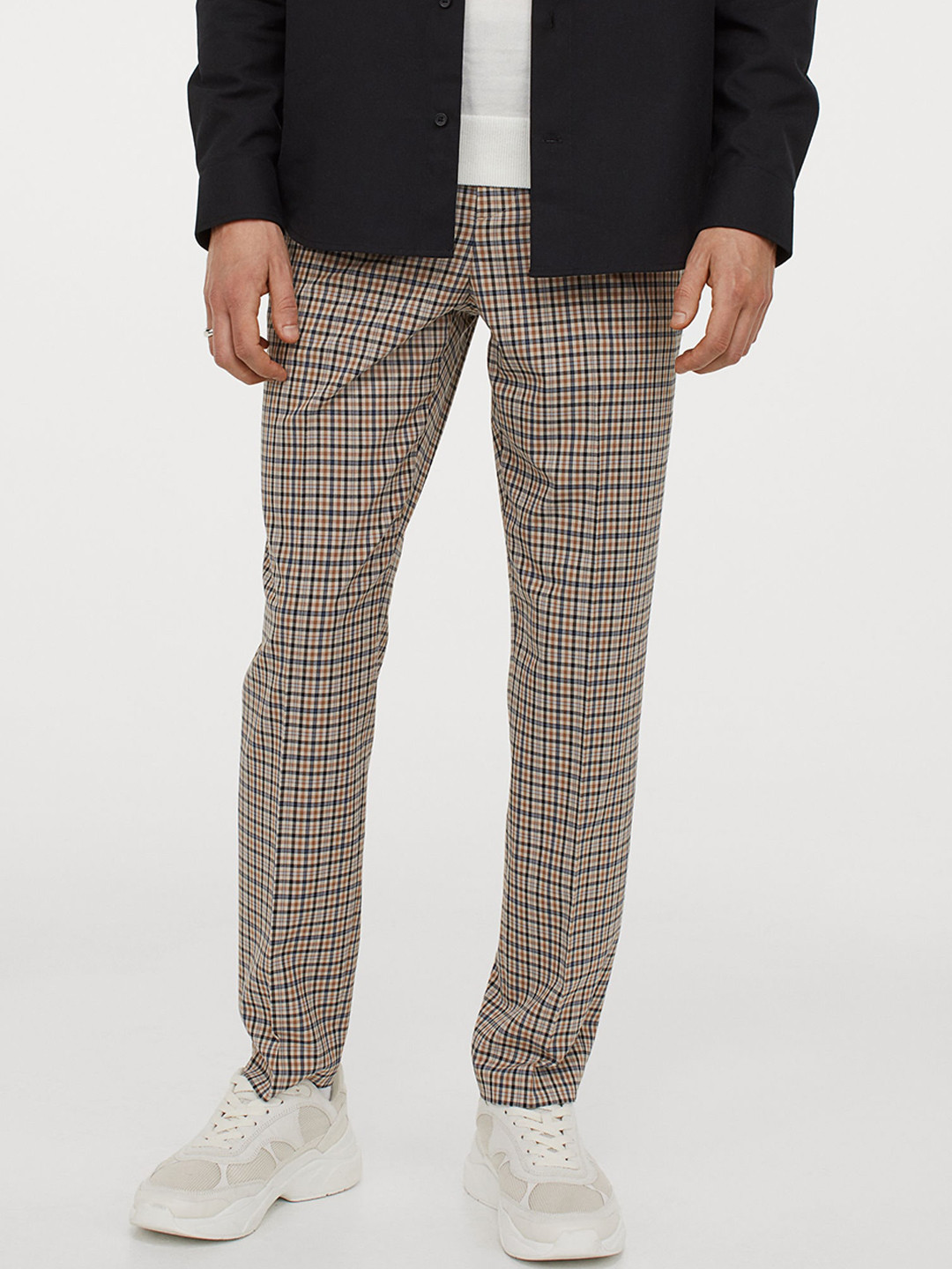 gingham pants h&m