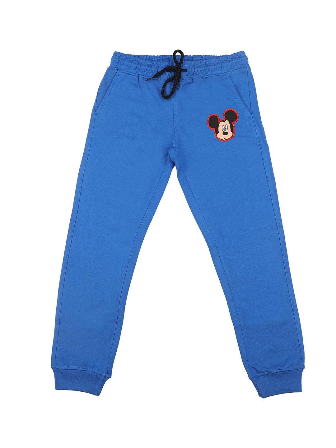 Disney by Wear Your Mind Kids Blue Mickey & Friends Solid Joggers