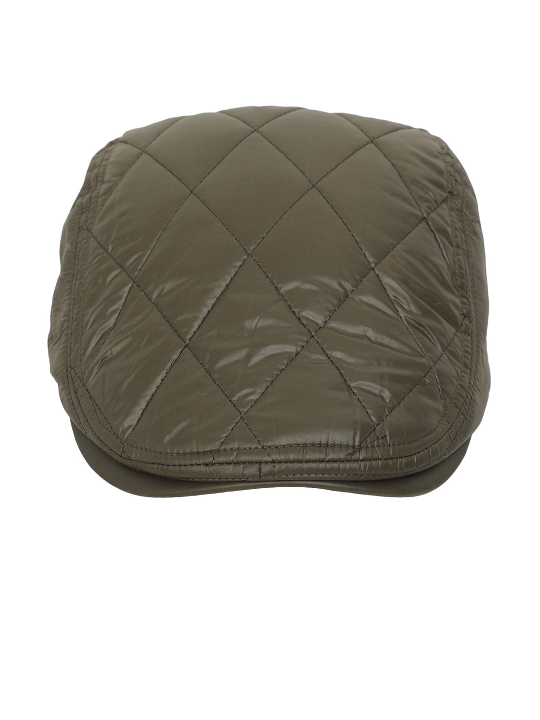 FabSeasons Men Olive Green Solid Golf Cap