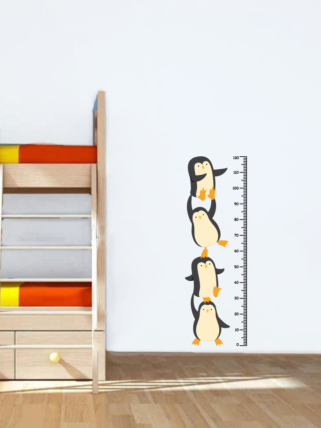 rawpockets Penguin Vinyl Glossy Hanging Hall Wall Hangings-47.2In