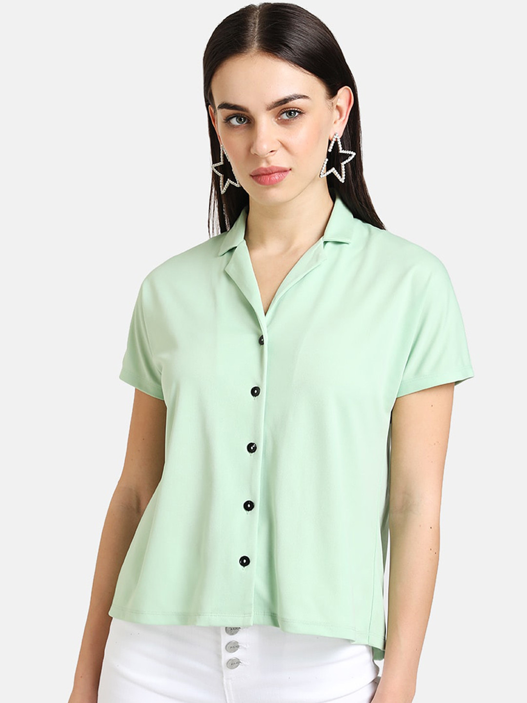 Kazo Notch Polyester Short Sleeves Shirt