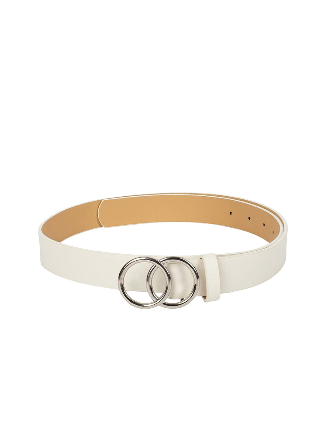 Kastner Women White Textured Belt