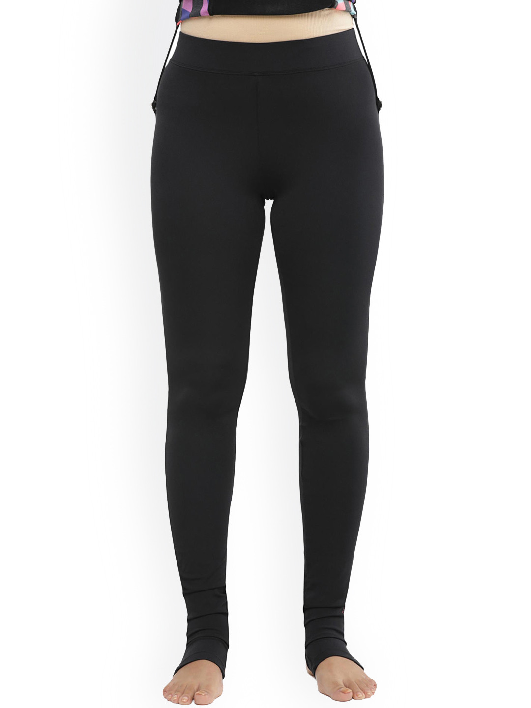 Decathlon NABAIJI - Women Black Leg Suport Swimming Leggings