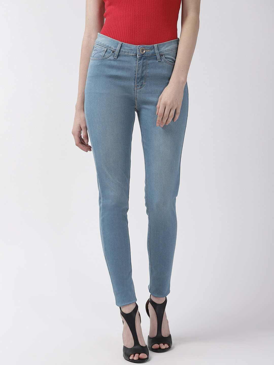 Xpose Women Blue Skinny Fit Jeans