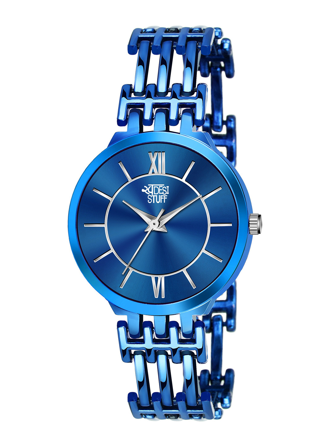 SWADESI STUFF Girls Blue Analogue Watch SDS 124 BLUE