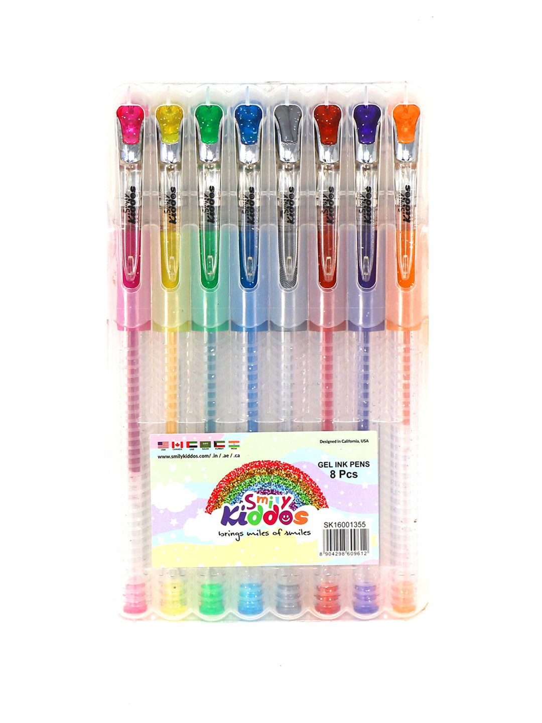 Smily Kiddos Kids Set Of 12 Multicolour Gel Pens