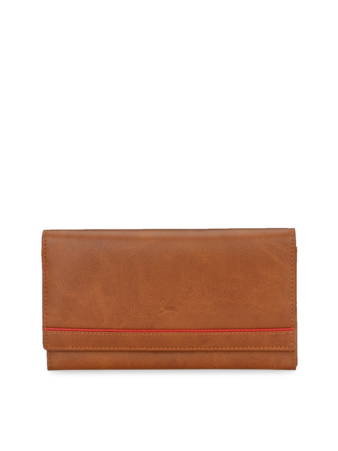 Pacific Gold Women Tan Brown Textured Envelope