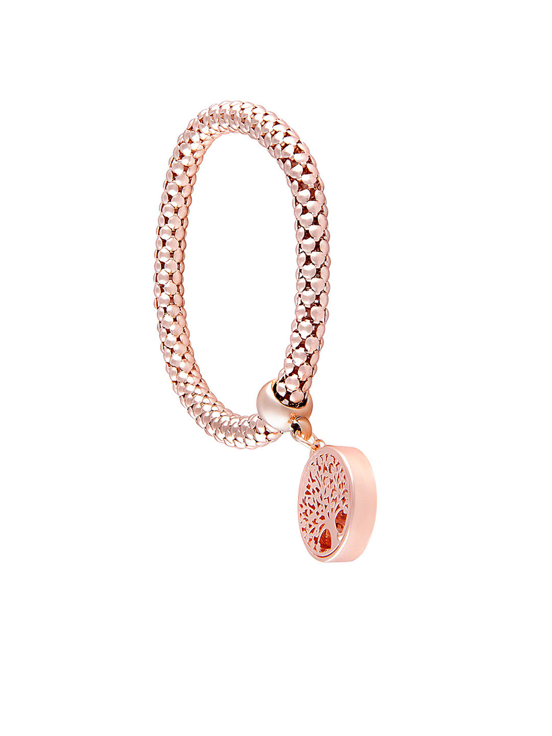 Moon Dust Rose Gold-Plated Charm Bracelet