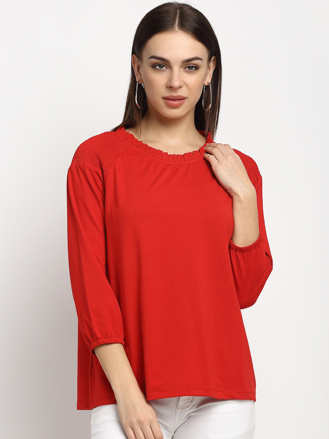 Rute red regular top