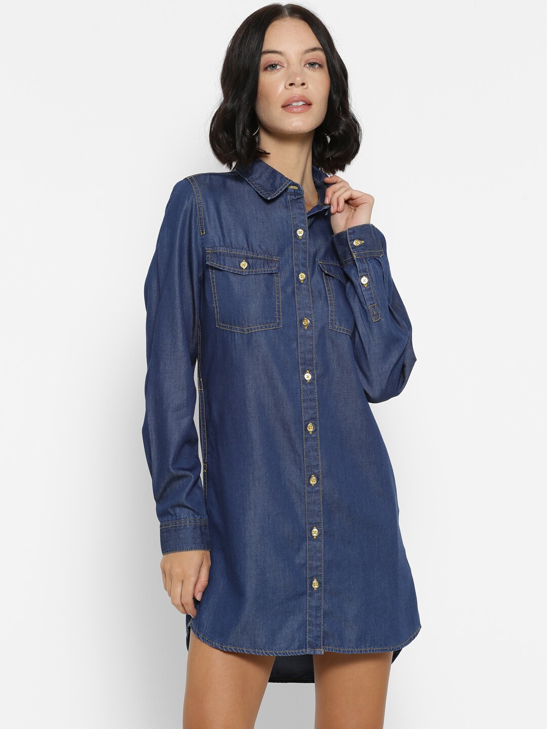 Shirt dresses myntra cheap