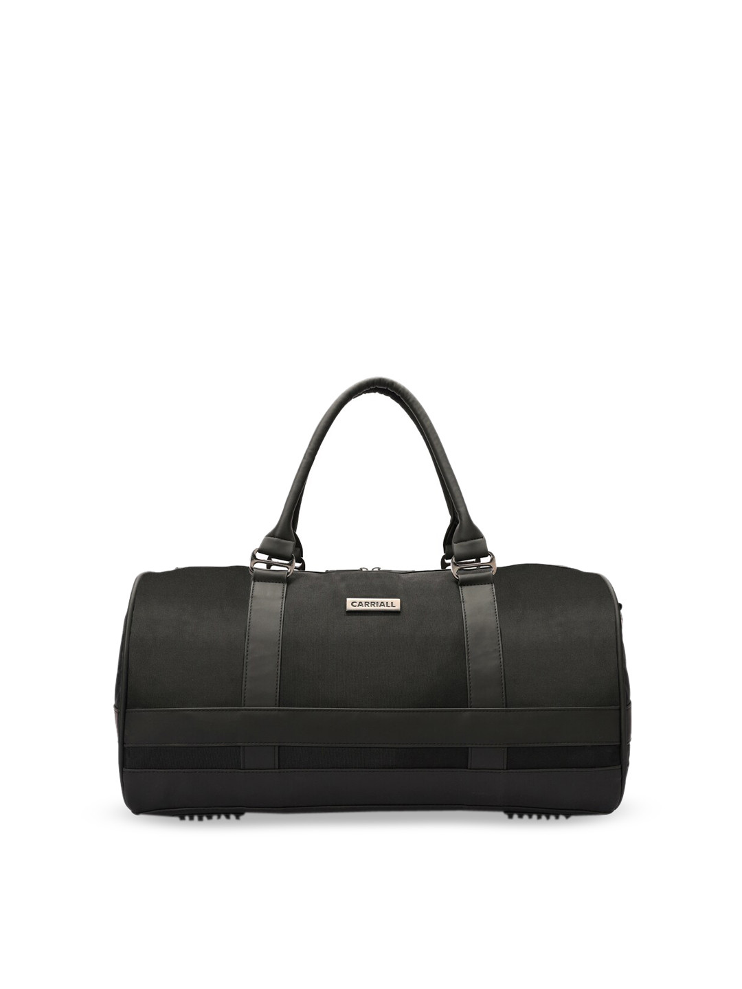 CARRIALL Unisex Black Solid Small Duffle Bag