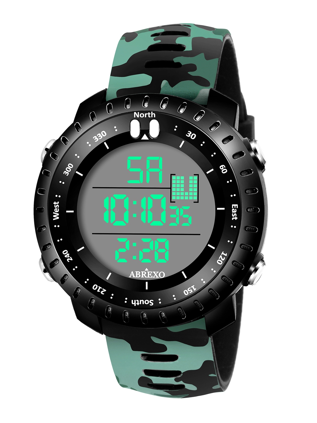 Buy Abrexo Men Black Green Digital Watch Watches for Men 14101936 Myntra