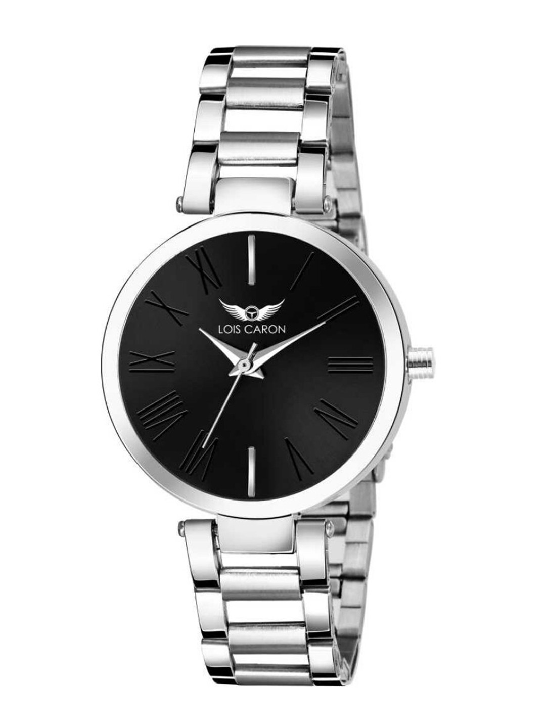 LOIS CARON Women Black Analogue Watch MLC-4675
