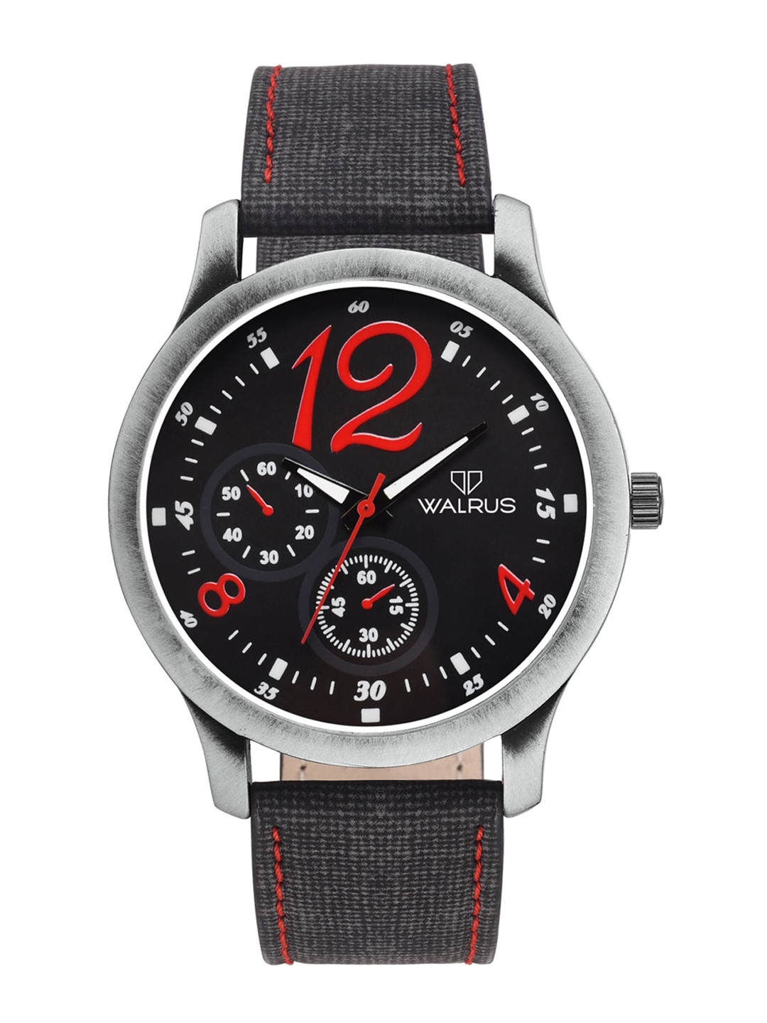 Walrus Men Black Cult IIIAnalogue Watch WWTM-CULT-III-023434R