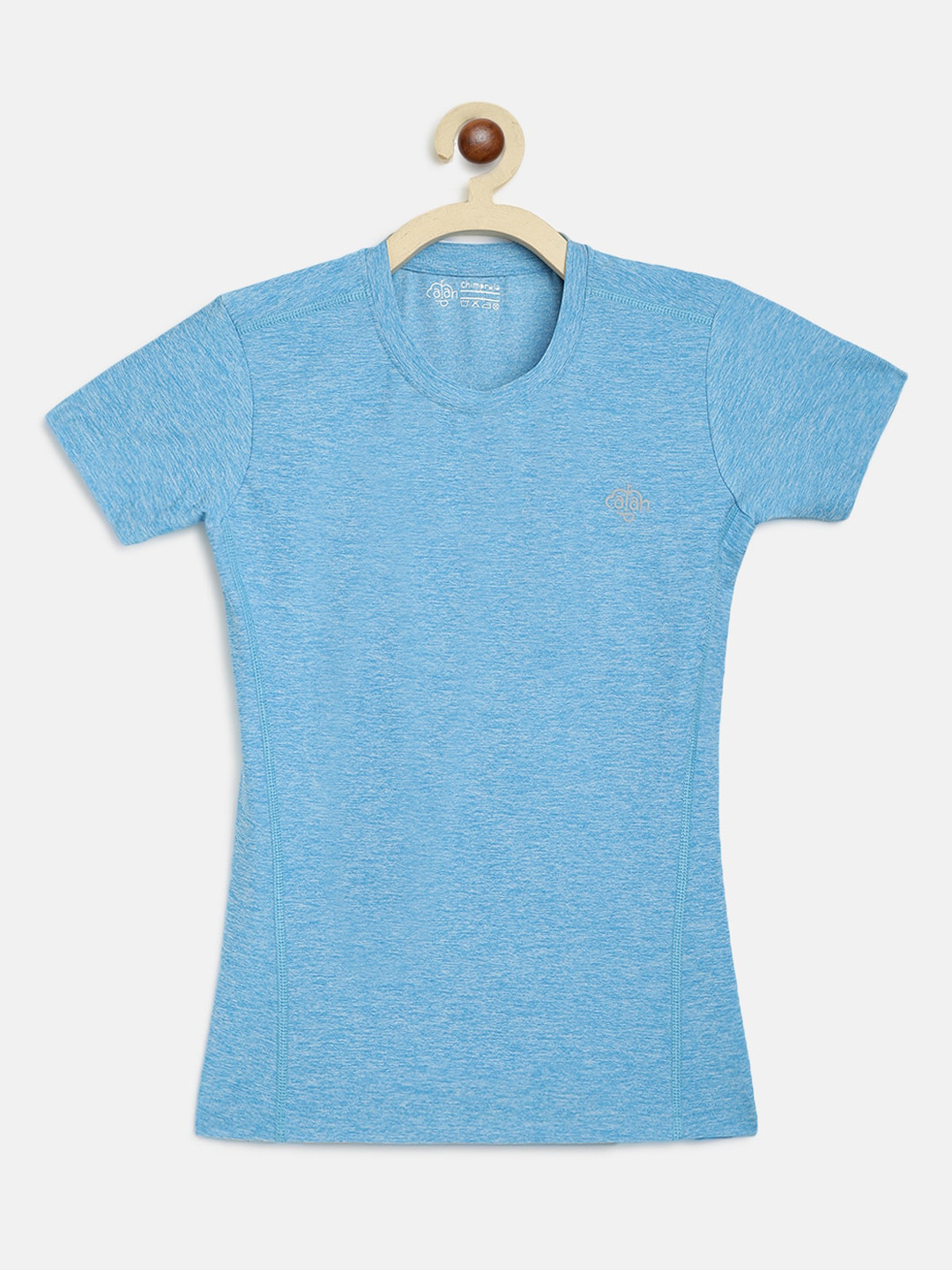 CHIMPRALA Girls Blue T-shirt