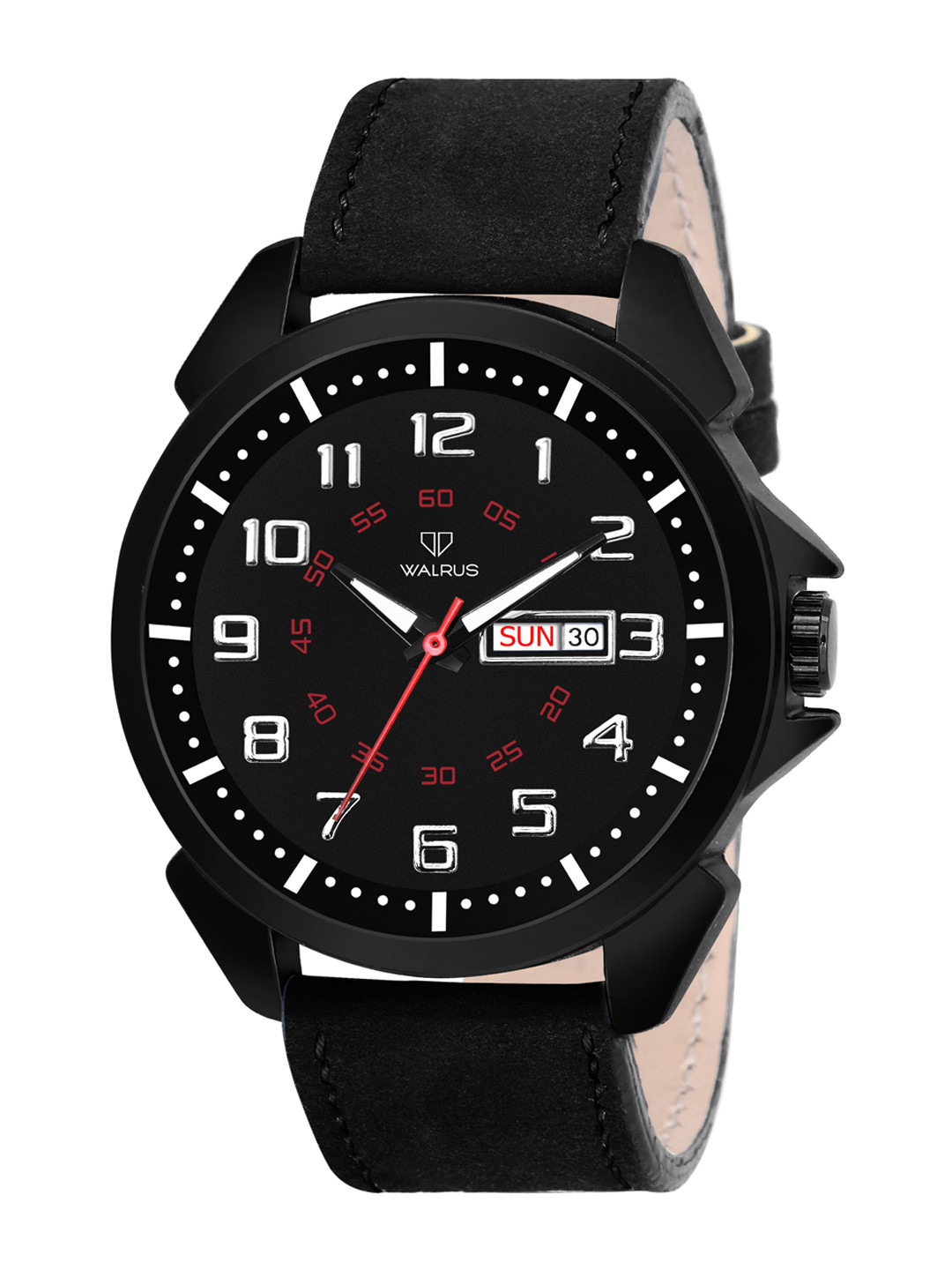 Walrus Men Black Analogue Watch WWTM-BLD-II-020202