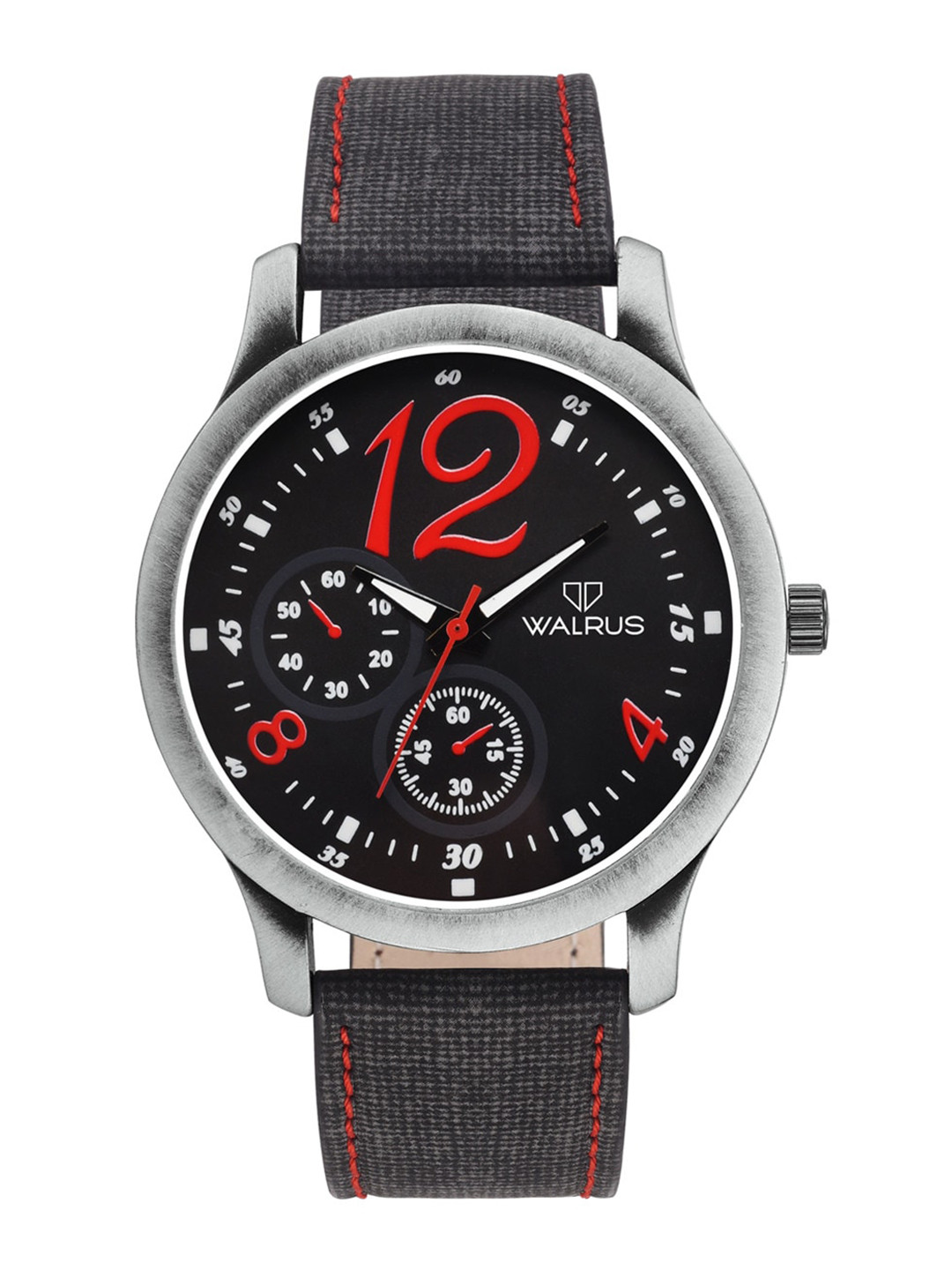 Walrus Men Black Analogue Watch WWTM-SHADOW-023434R