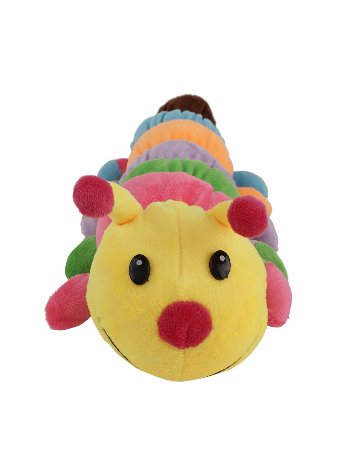 DukieKooky Kids Pink & Yellow Caterpillar Soft Toy