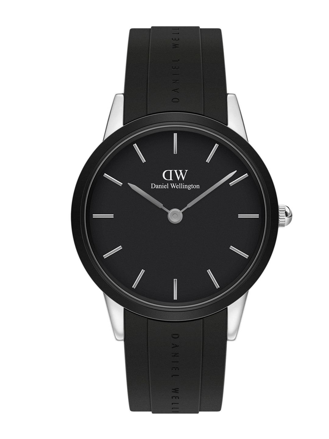 Daniel Wellington Men Iconic Motion 40mm Black Dial Watch - DW00100436