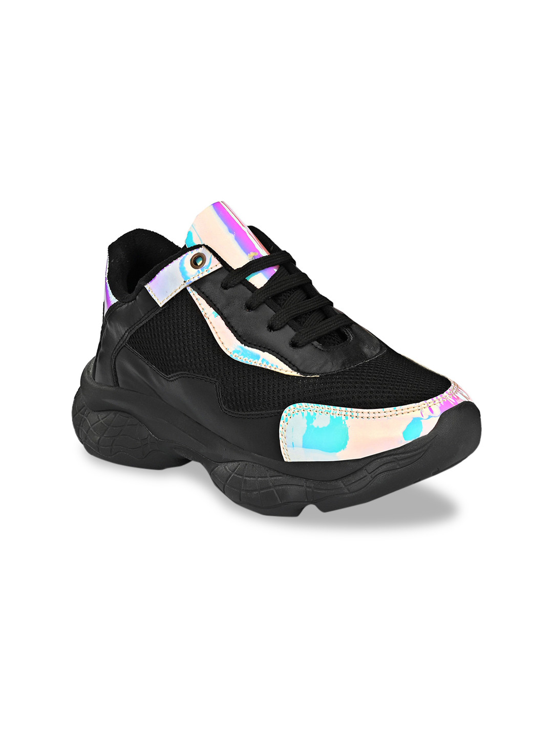 El Paso Women Black Solid Casual Shoes