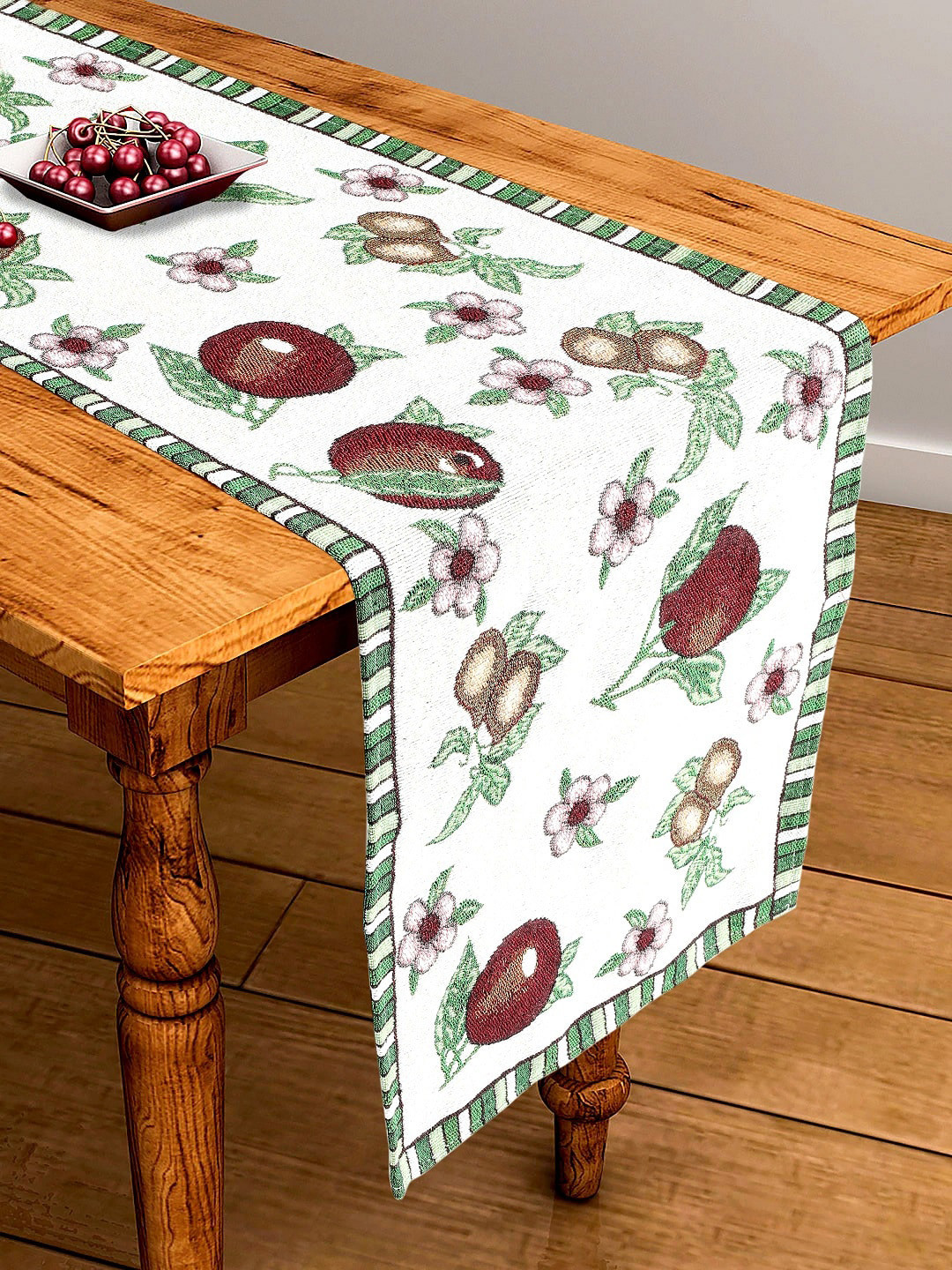 BELLA TRUE Unisex Multicolour Printed Table Runner