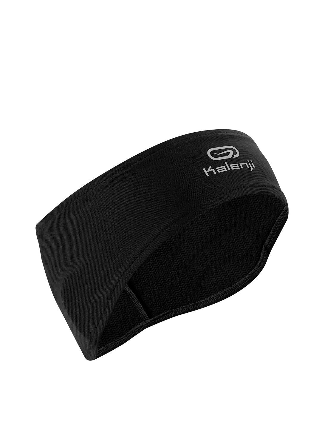 Decathlon Black Solid Running Head Band