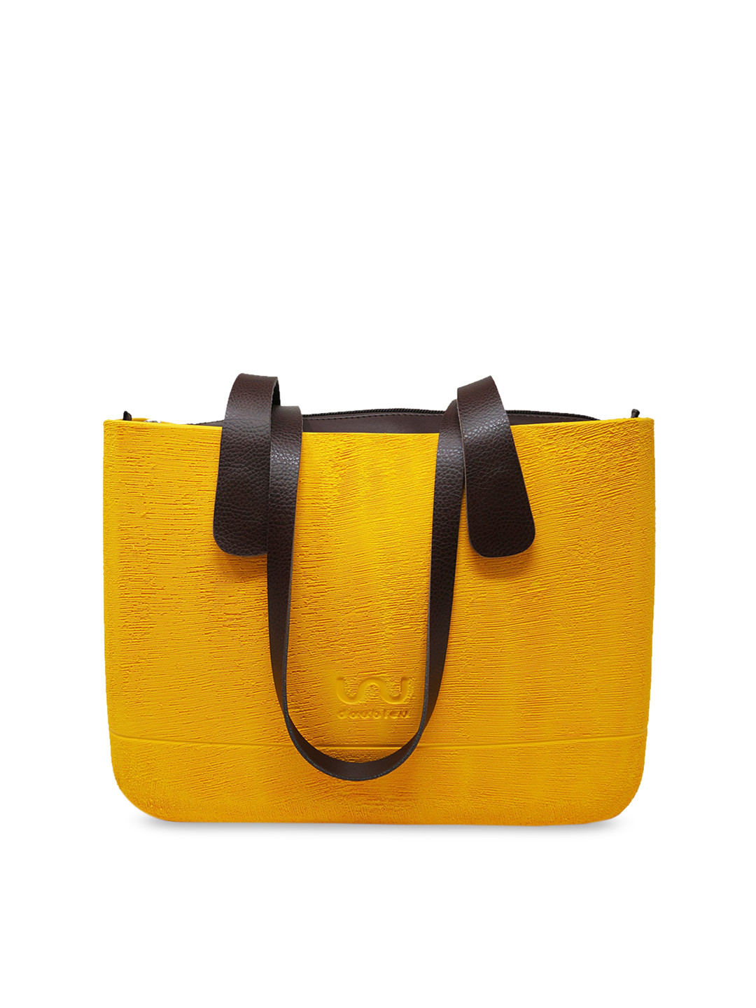 Doubleu Mustard Yellow Solid Shoulder Bag