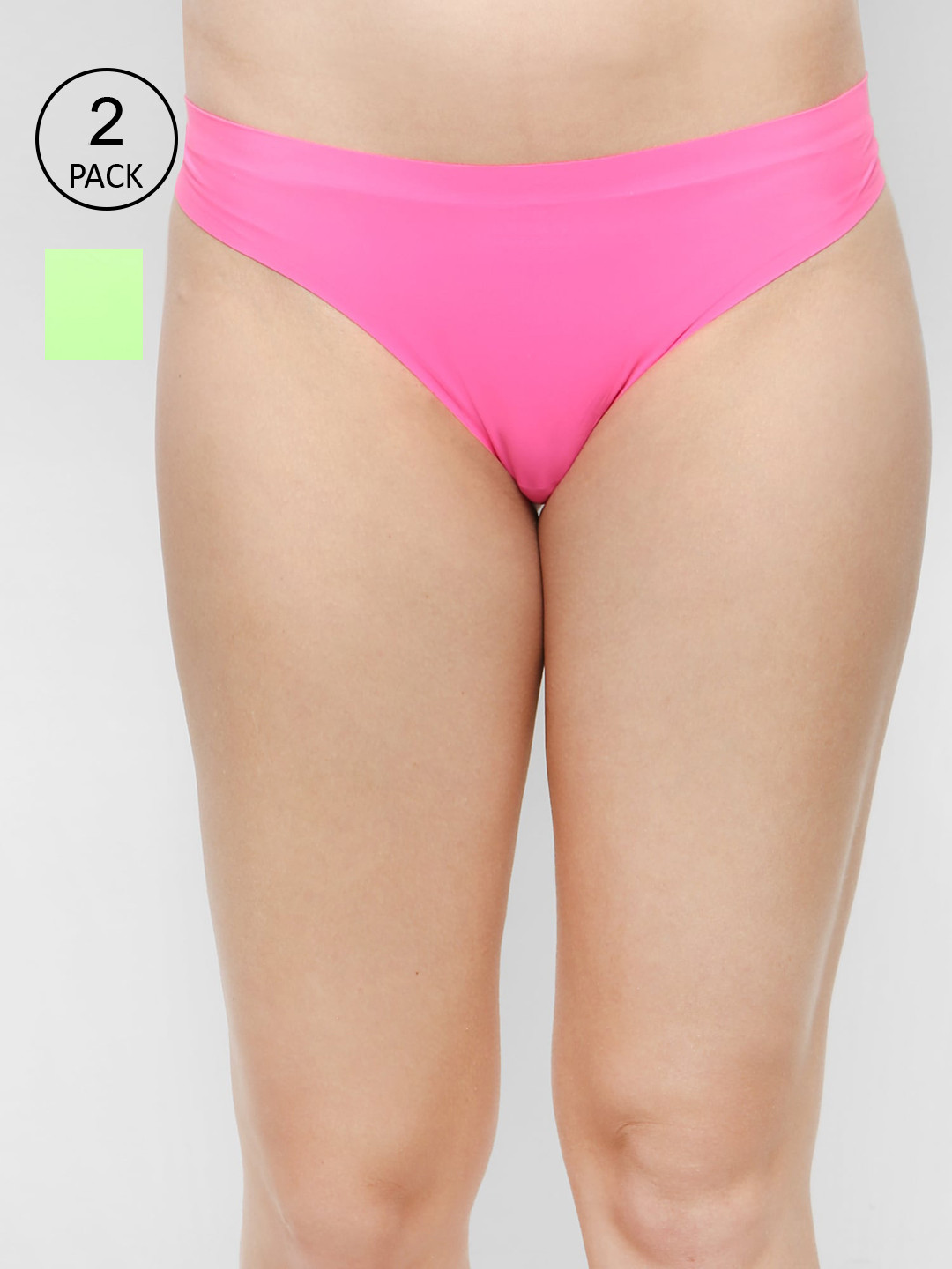 Ms.Lingies Women Pack Of 2 Self Design Hipster Briefs MSP069-1516S