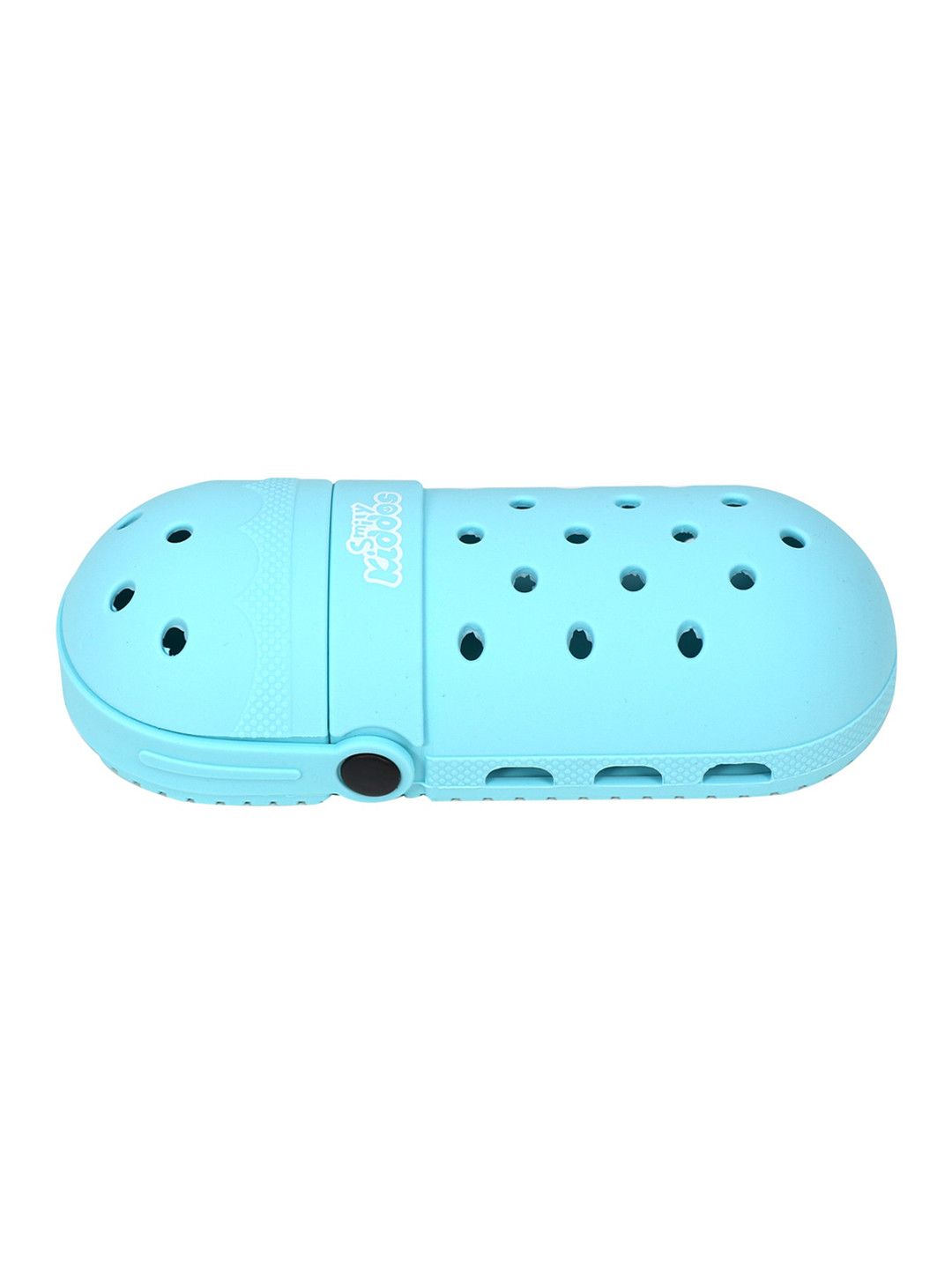 Smily Kiddos Unisex Kids Blue Solid Shoe Pencil Case