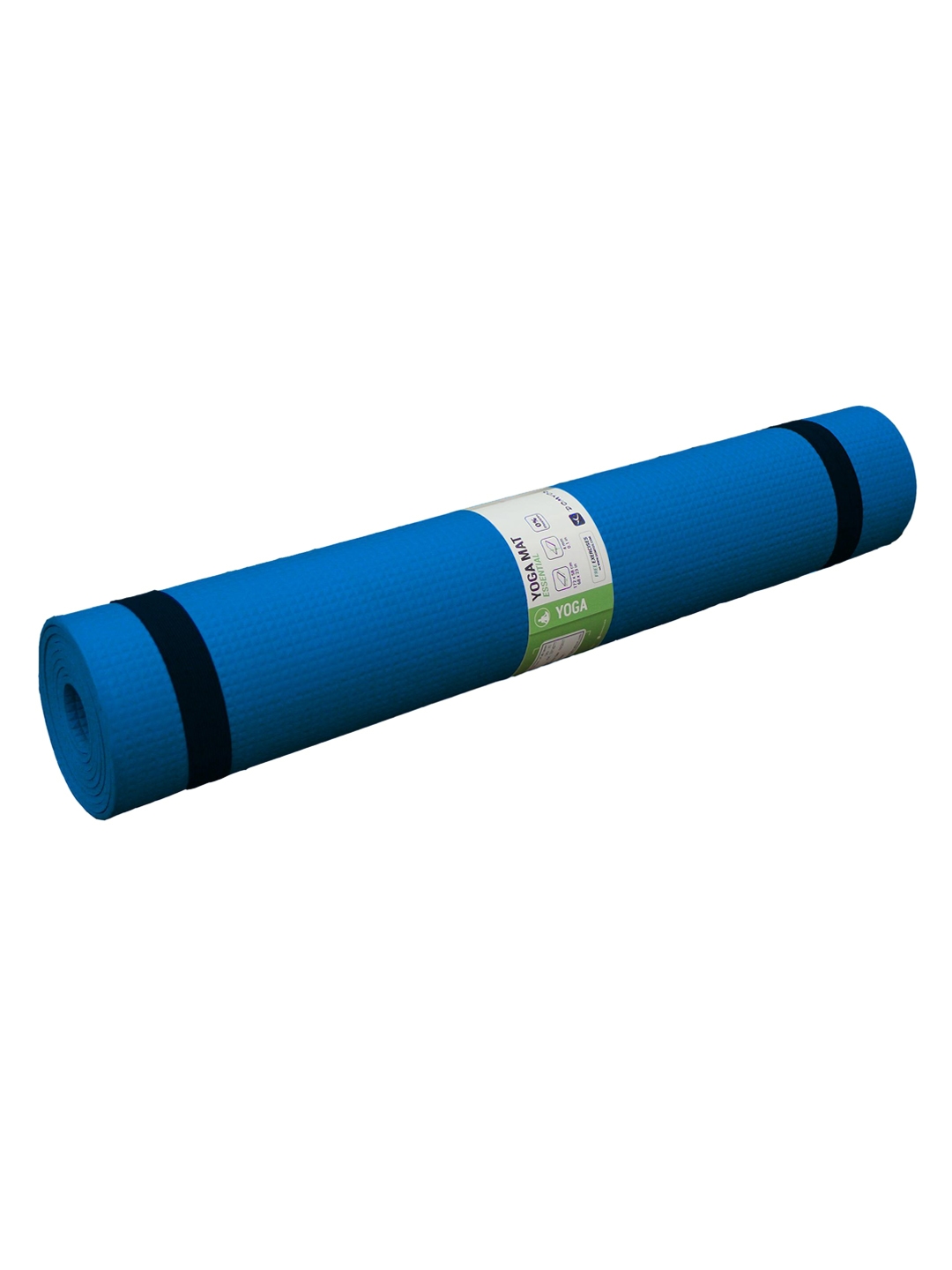 Domyos By Decathlon Unisex Blue Solid 4 MM Yoga Mat