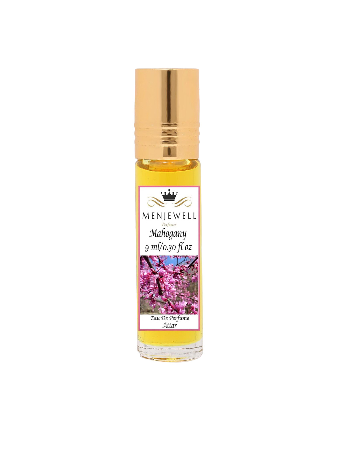 Menjewell Mahogany Attar Perfume - 9 ml