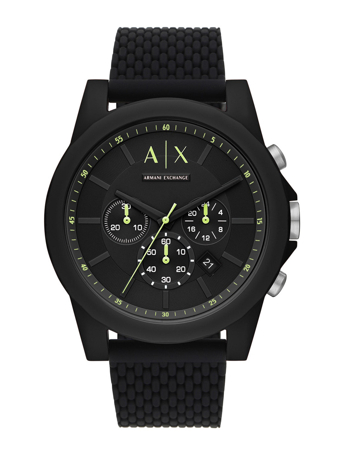 Armani Exchange Men Black Analogue Watch AX1344
