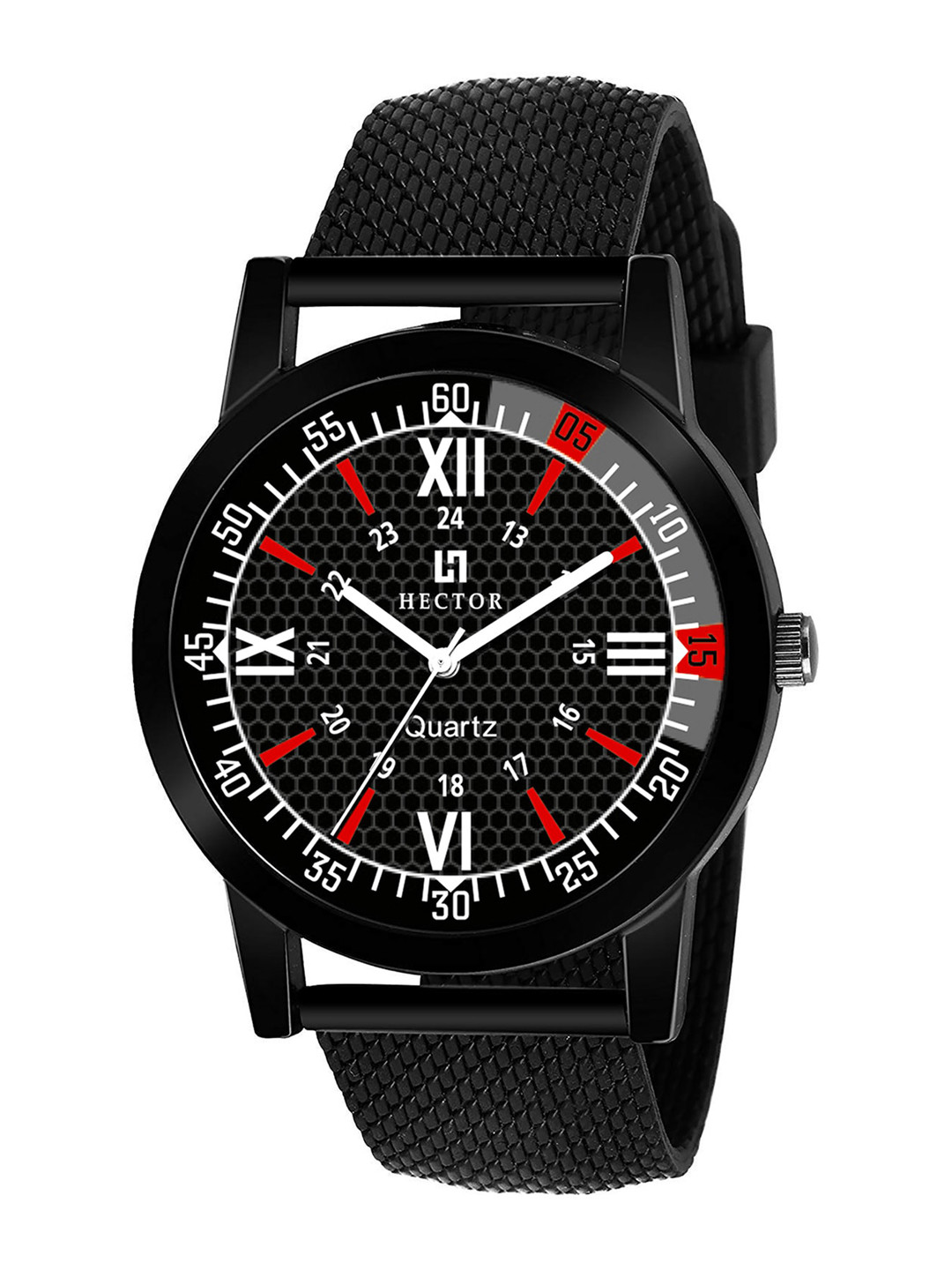 HECTOR Men Black Analogue Watch HC09