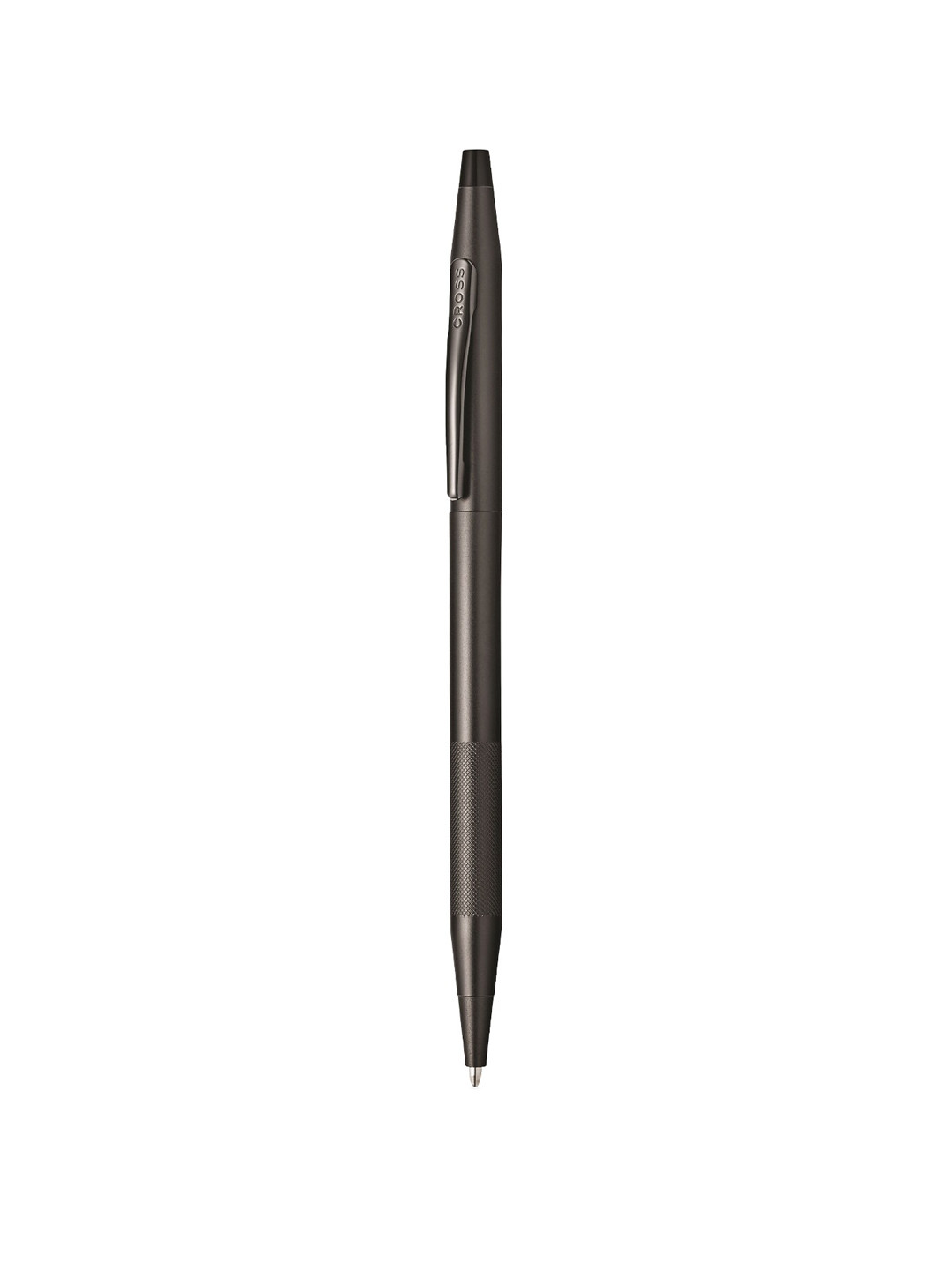 Cross Black Pvd Ballpoint Pen with Micro-Knurl Detail Classic Century Ballpoint Pen